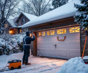 garage door repair in winter in Independence